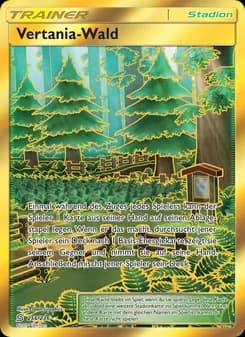 Vertania-Wald card in German
