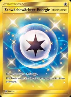 Schwächewächter-Energie card in German
