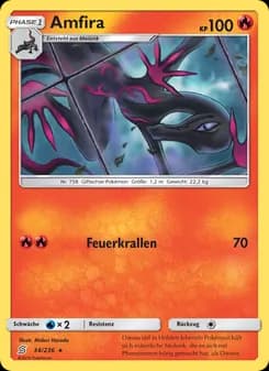 Amfira card in German