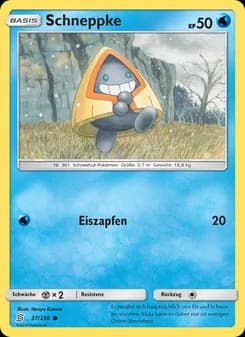 Schneppke card in German