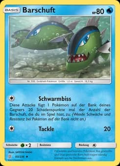 Barschuft card in German