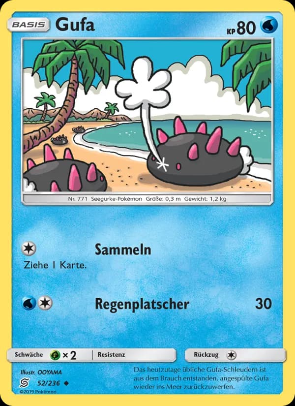 Gufa card in German