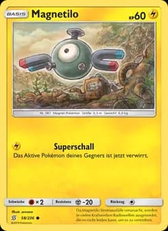 Magnetilo card in German