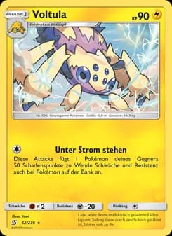Voltula card in German