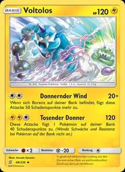 Voltolos card in German