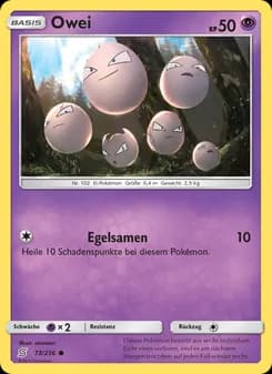 Owei card in German