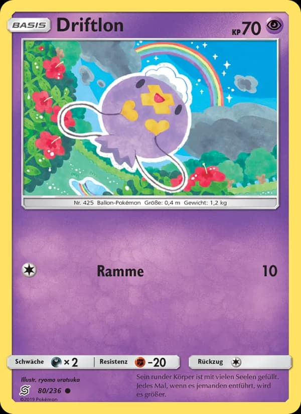 Driftlon card in German