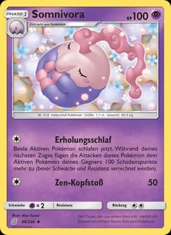 Somnivora card in German