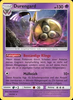 Durengard card in German
