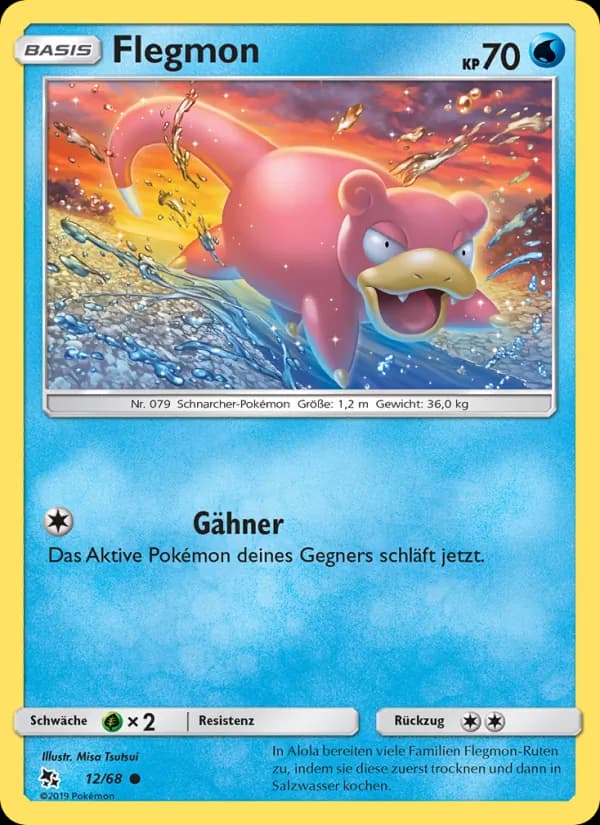 Flegmon card in German