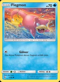 Flegmon card in German