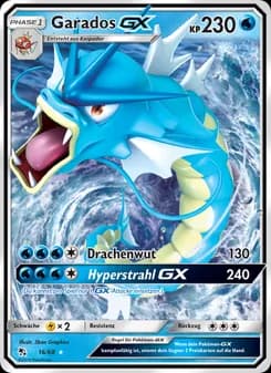 Garados-GX card in German