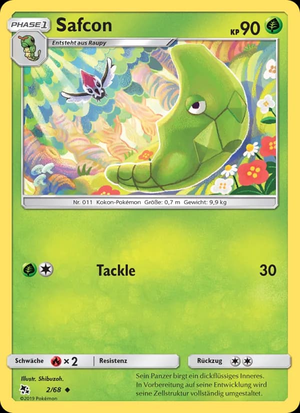 Safcon card in German