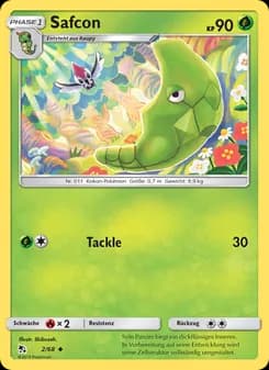 Safcon card in German