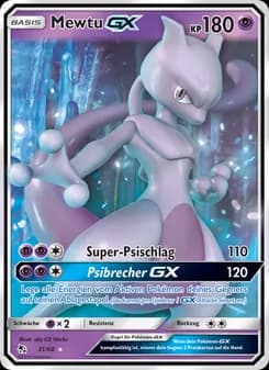 Mewtu-GX card in German