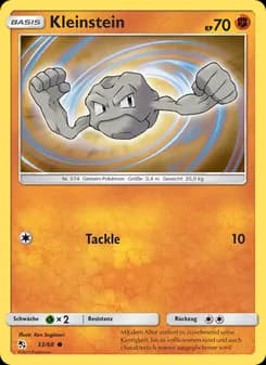 Kleinstein card in German