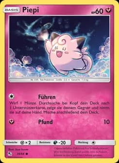 Piepi card in German