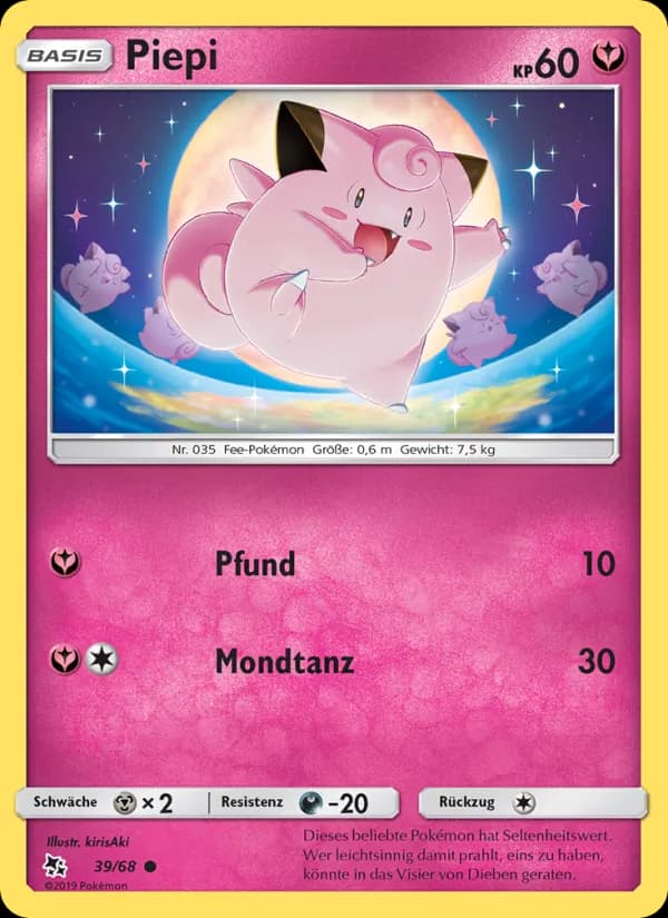 Piepi card in German