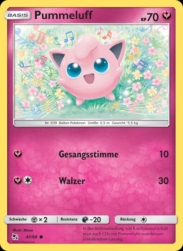 Pummeluff card in German