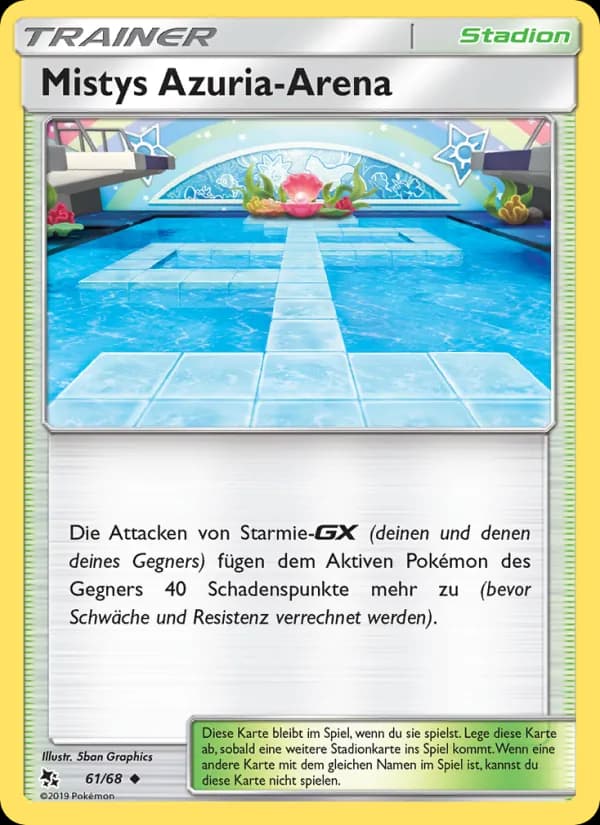 Mistys Azuria-Arena card in German