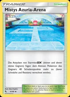 Mistys Azuria-Arena card in German