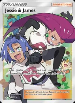 Jessie & James card in German