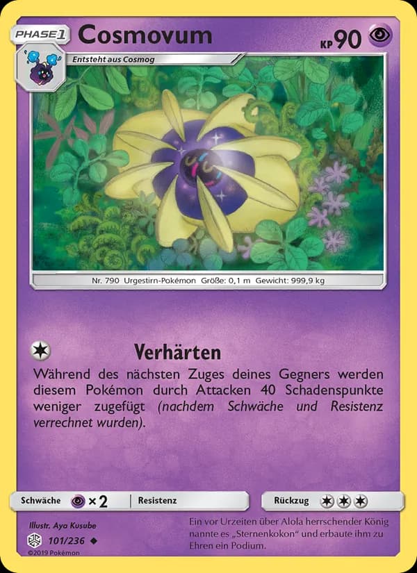 Cosmovum card in German