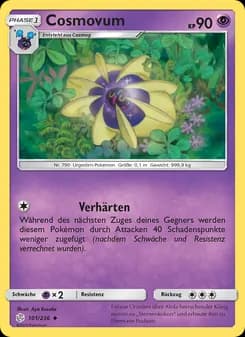 Cosmovum card in German