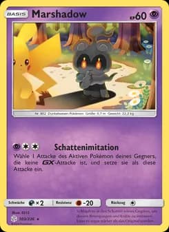 Marshadow card in German