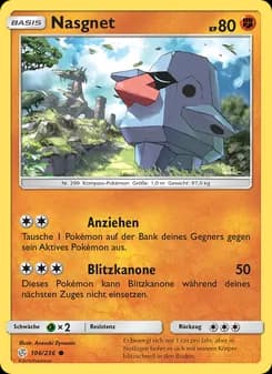 Nasgnet card in German