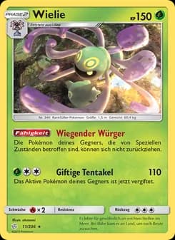 Wielie card in German