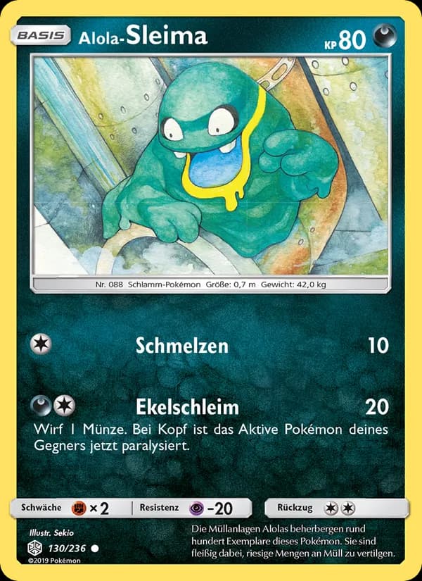 Alola-Sleima card in German