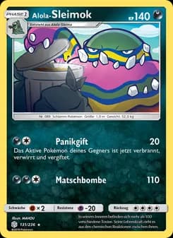 Alola-Sleimok card in German