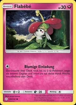 Flabébé card in German