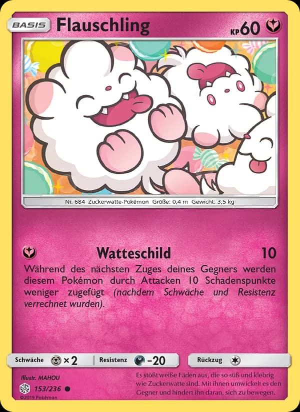 Flauschling card in German