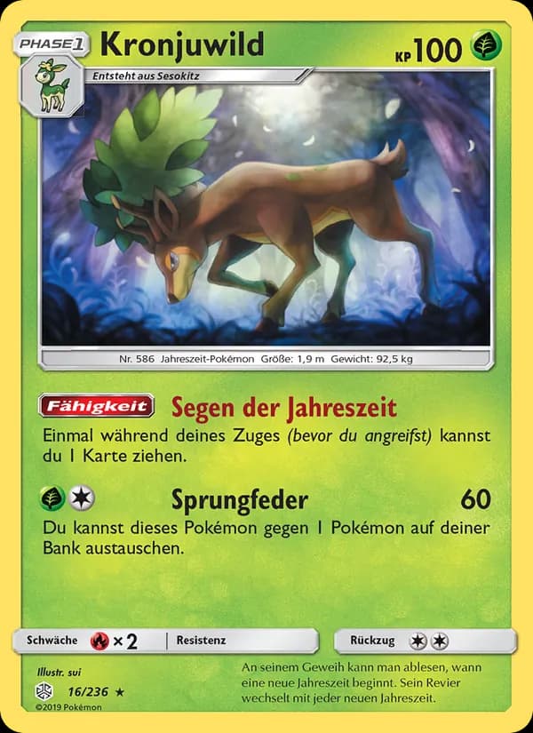 Kronjuwild card in German