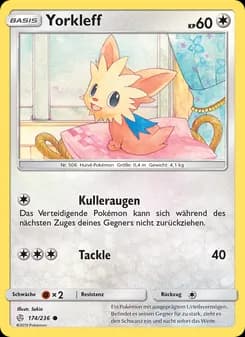 Yorkleff card in German