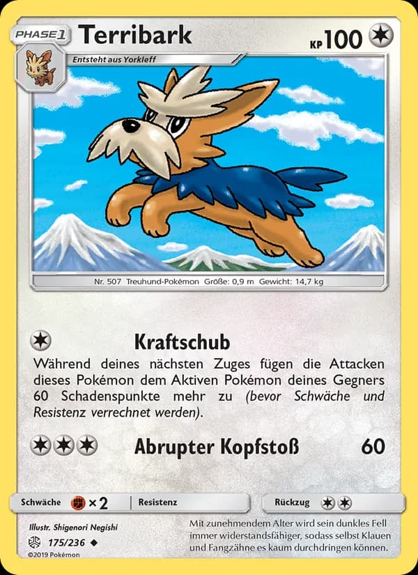 Terribark card in German