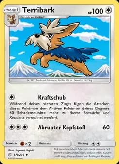 Terribark card in German