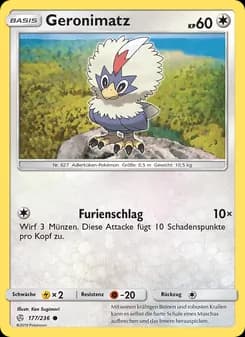 Geronimatz card in German
