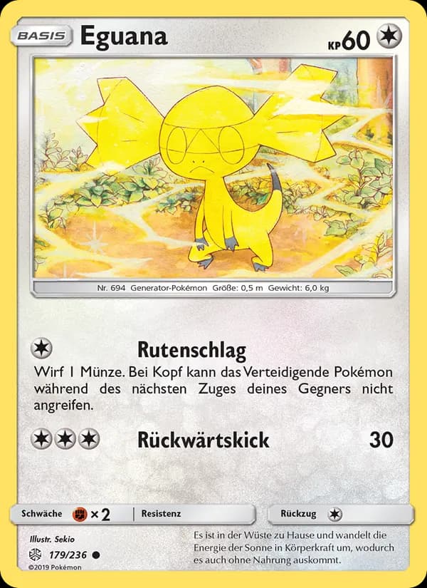Eguana card in German
