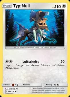 Typ:Null card in German