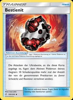 Bestienit card in German