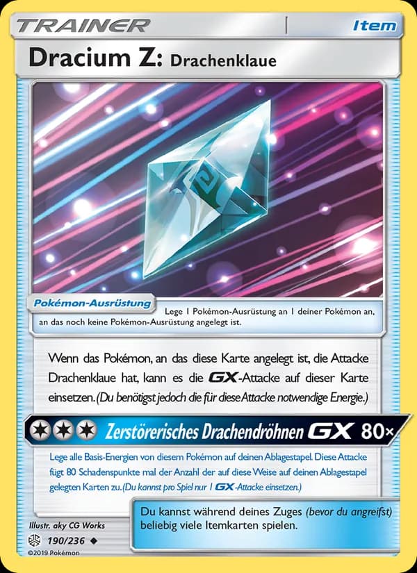 Dracium Z: Drachenklaue card in German