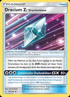 Dracium Z: Drachenklaue card in German