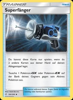 Superfänger card in German