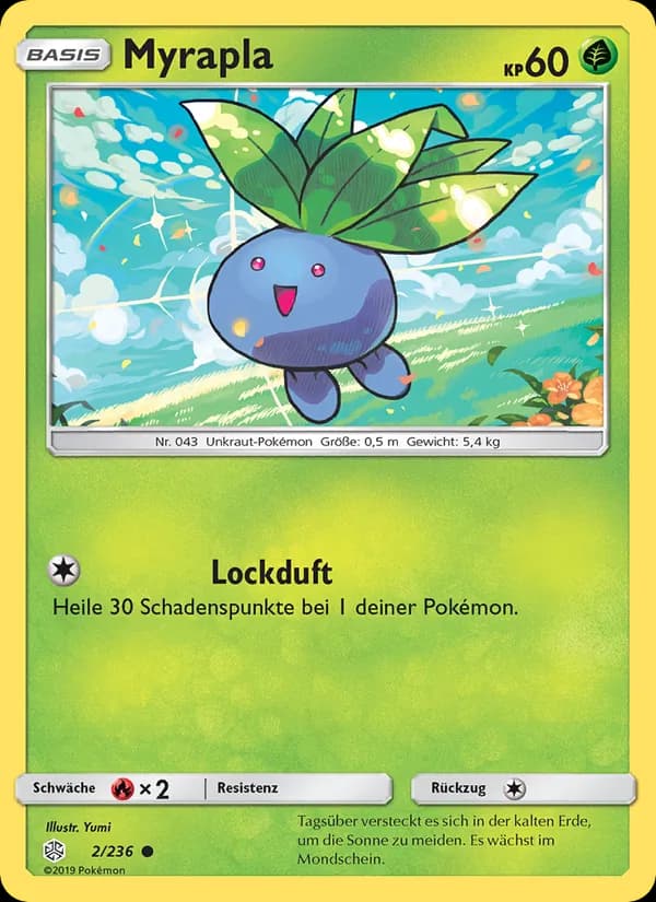 Myrapla card in German