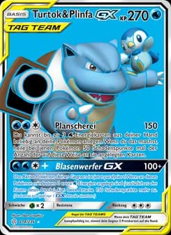 Turtok & Plinfa GX card in German