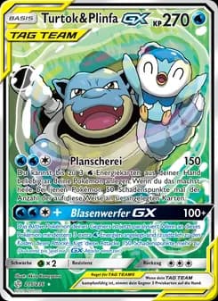 Turtok & Plinfa GX card in German