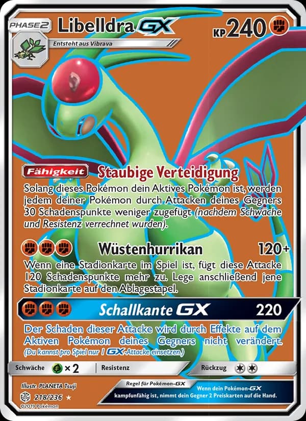 Libelldra GX card in German